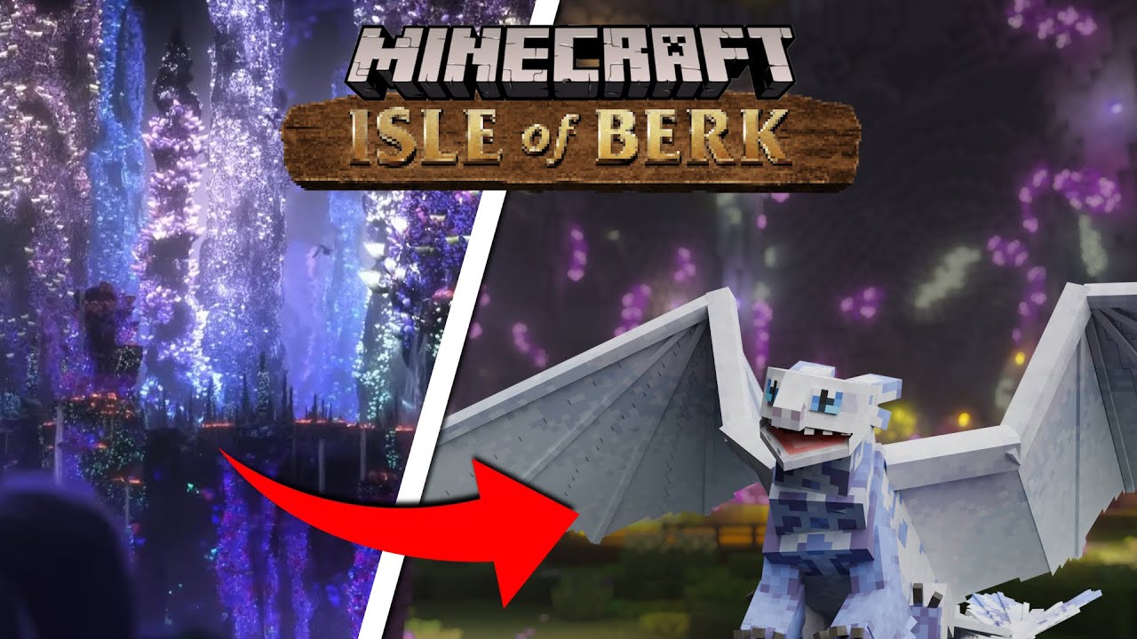 I Recreated the HIDDEN WORLD on Isle of Berk