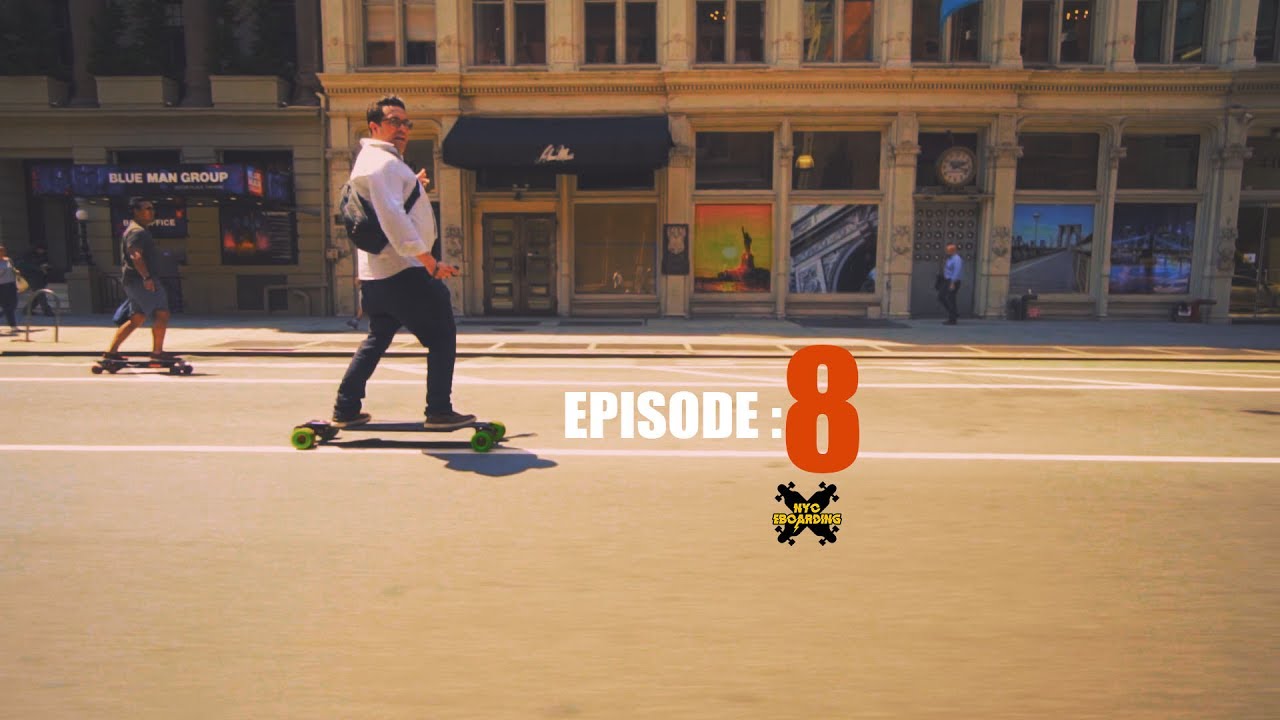 The NYC Electric Skateboard Crew Episode 8 - The Lunch Break
