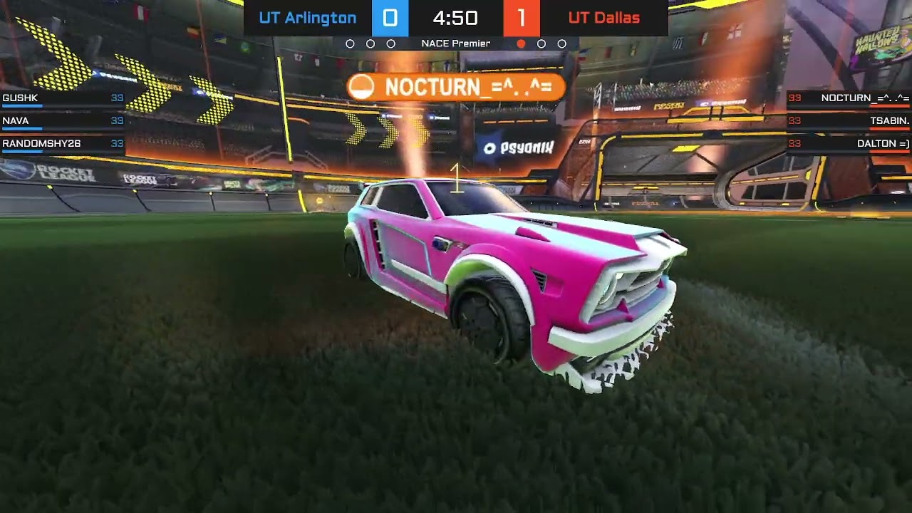 UT Arlington vs UT Dallas | Rocket League | NACE Varsity Premier