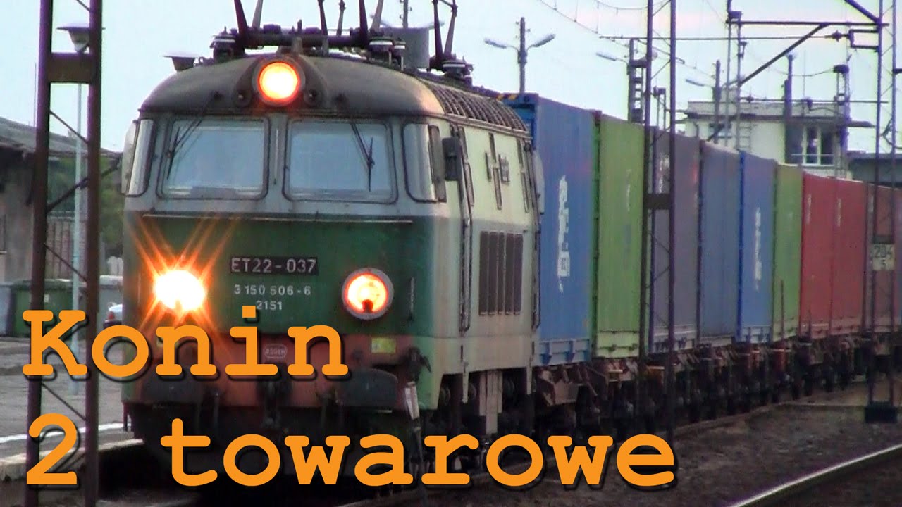 Freight trains / Kontenery w Koninie