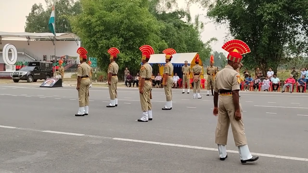 Bharat Bangladesh Border Parade @Banglabandha 0 point