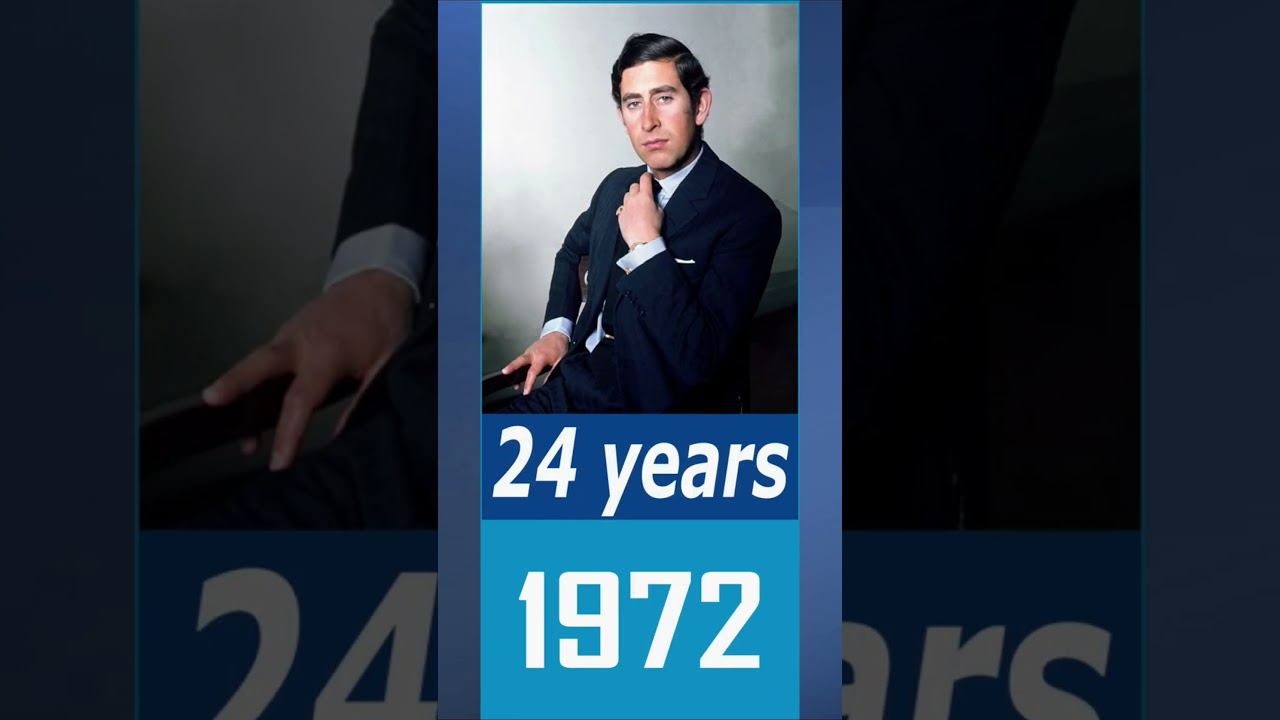 Charles III from 1 to 74 years old