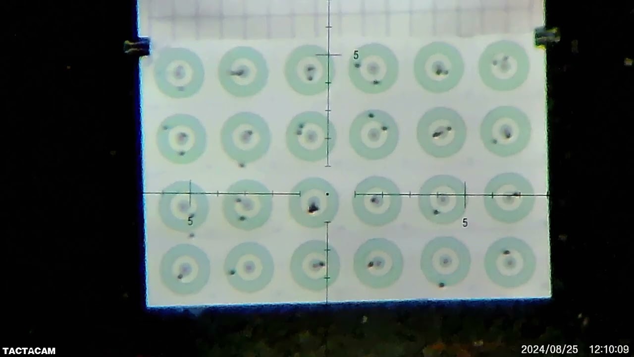 Epoch SubMOA 25cal AEA33s at 100yds