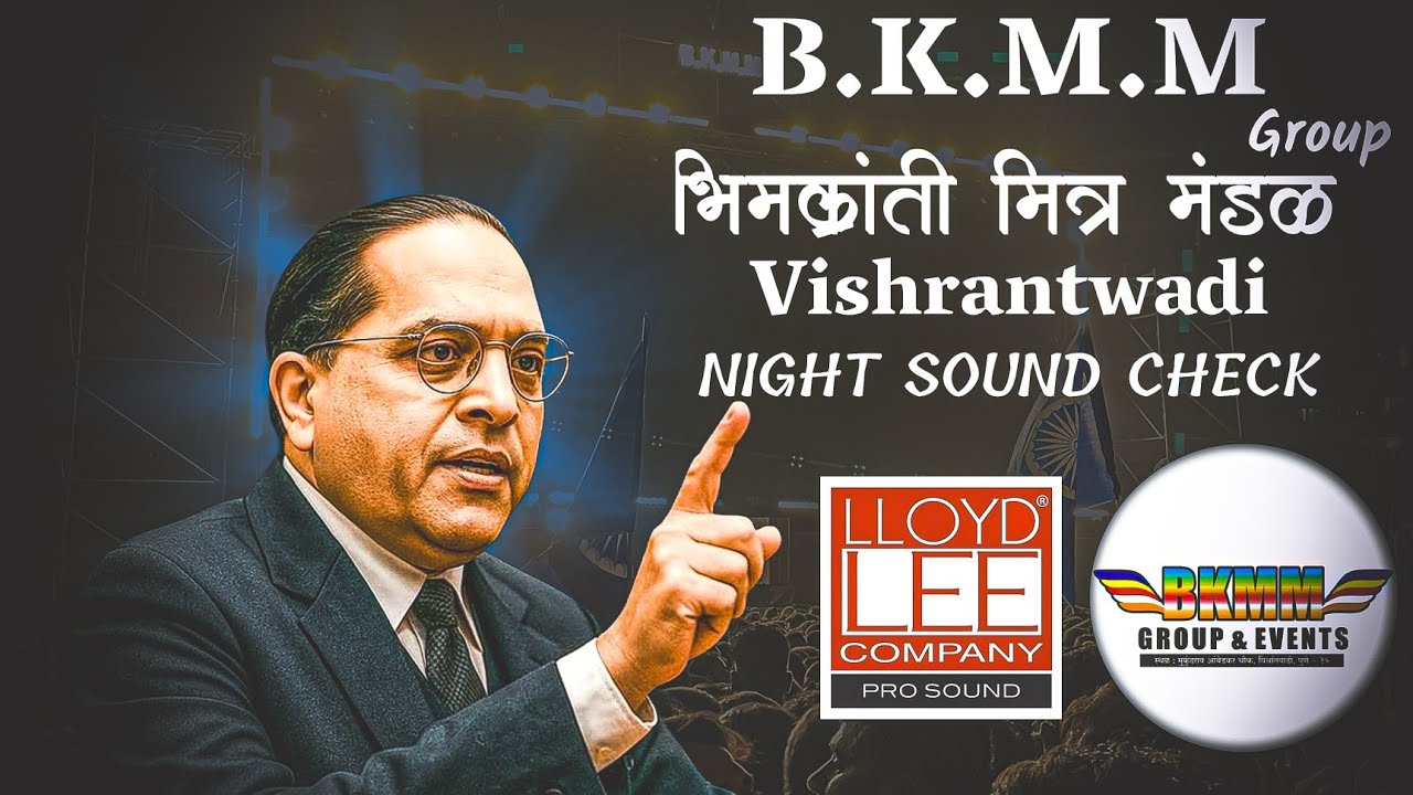 Bhim Jayanti 2025 | MIDNIGHT 12AM | Vishrantwadi Pune | Dr.Babasaheb AmbedkarJayanti 2025 BKMM GROUP