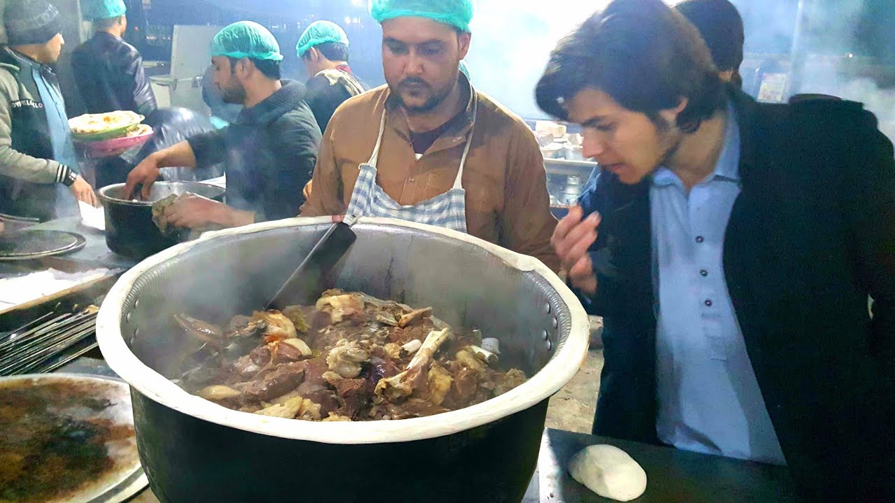 Dum Pukht Recipe - Zaiqa Restaurant Ring Road Peshawar | Peshawari Dum Pukht | Pakistani Street Food
