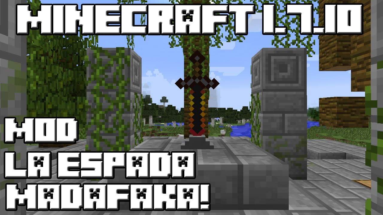 Minecraft 1.7.10 MOD ESPADA MADAFAKA!