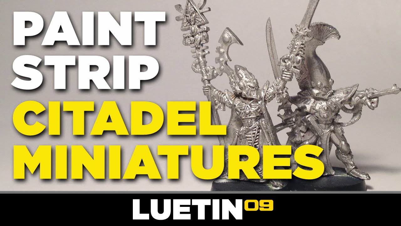 How to Strip Paint from Miniatures | Warhammer 40,000