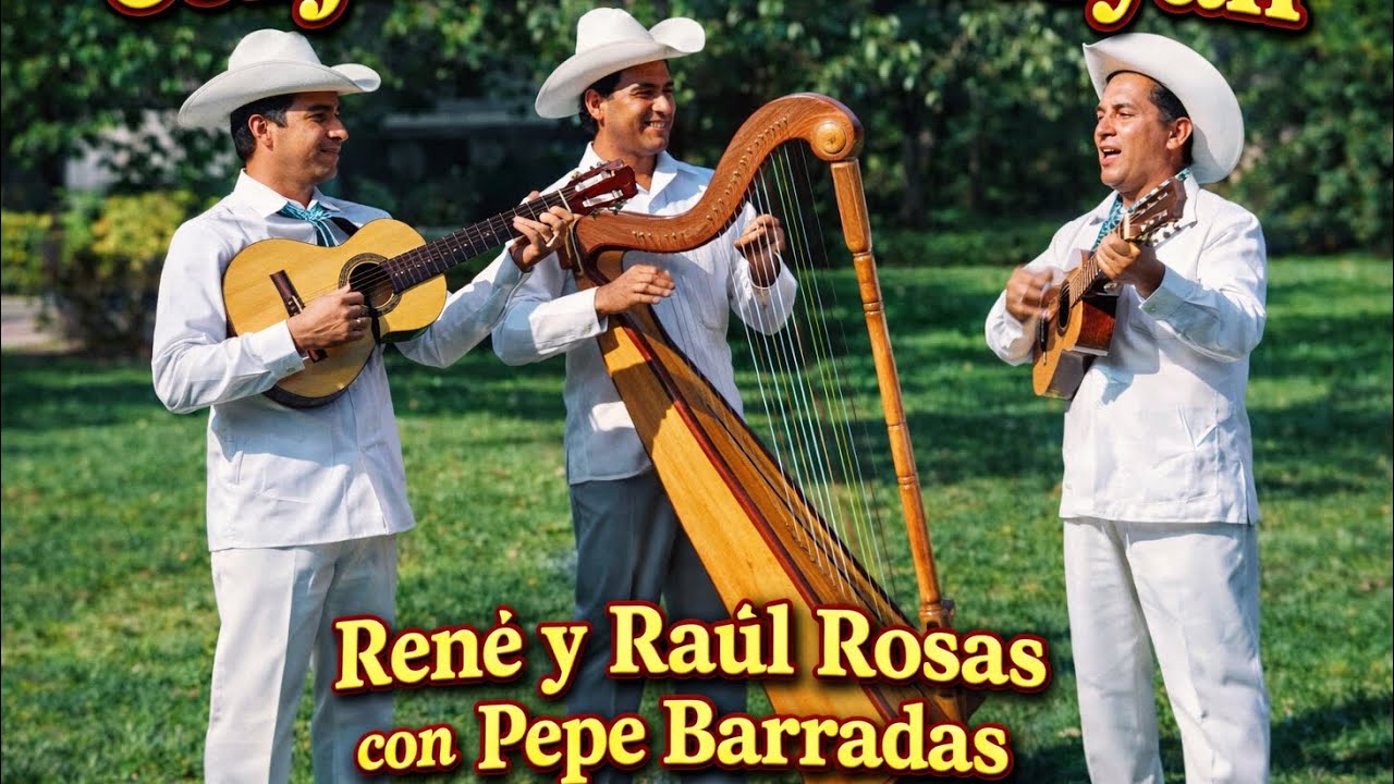 Pepe Barradas, Rafael Rosas y Rene Rosas