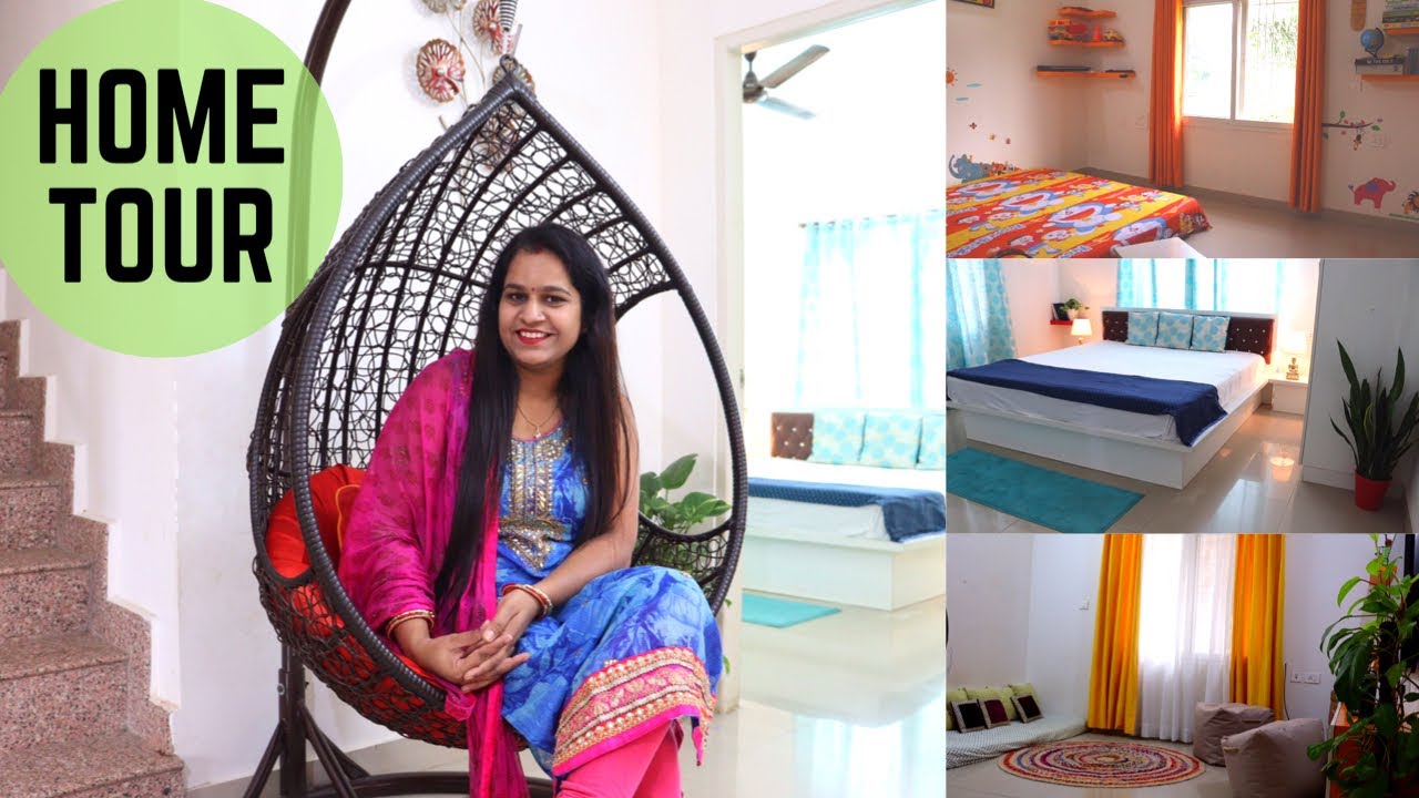 My Home Tour|| ऐसे सजायें घर सादगी और हरियाली से|| Backyard Gardening Hindi Home Tour