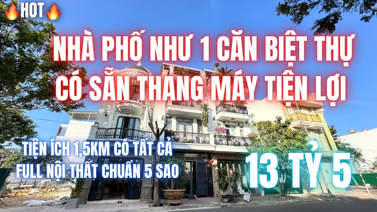 Nhà đẹp như biệt thự, full nội thất dọn vào ở ngay. Trục đường sầm uất nhất khu là 1 lợi thế!