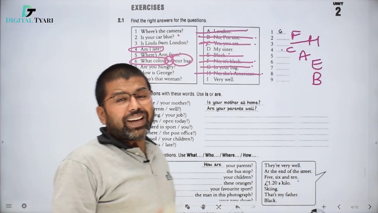Essential English Grammar by Raymond Murphy | English Grammar Intermediate (Unit 2)