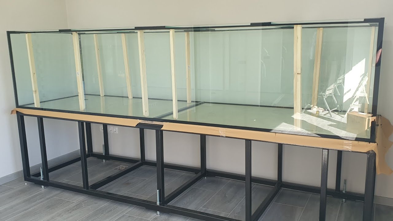 Mein neues 350x100x80 cm Meerwasser Aquarium und das Beruhigen der Hobbystatiker