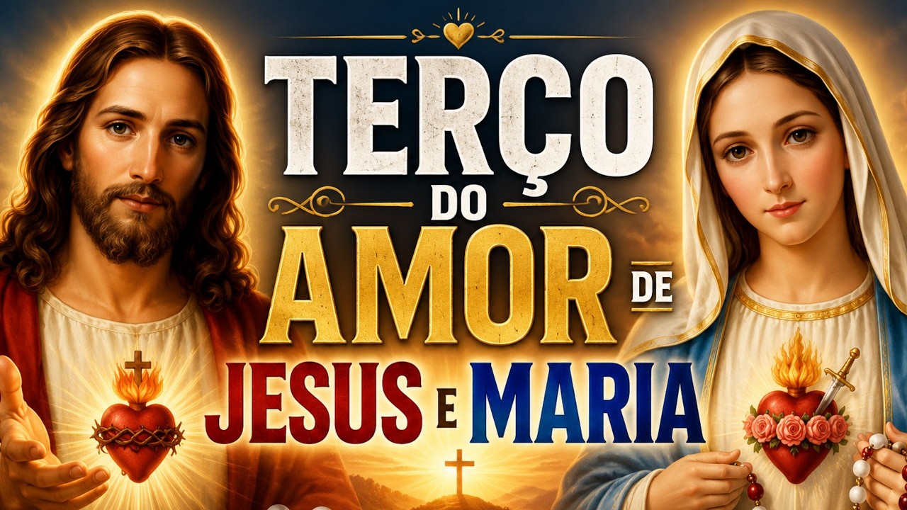 Terço de Jesus e Maria eu vos Amo!