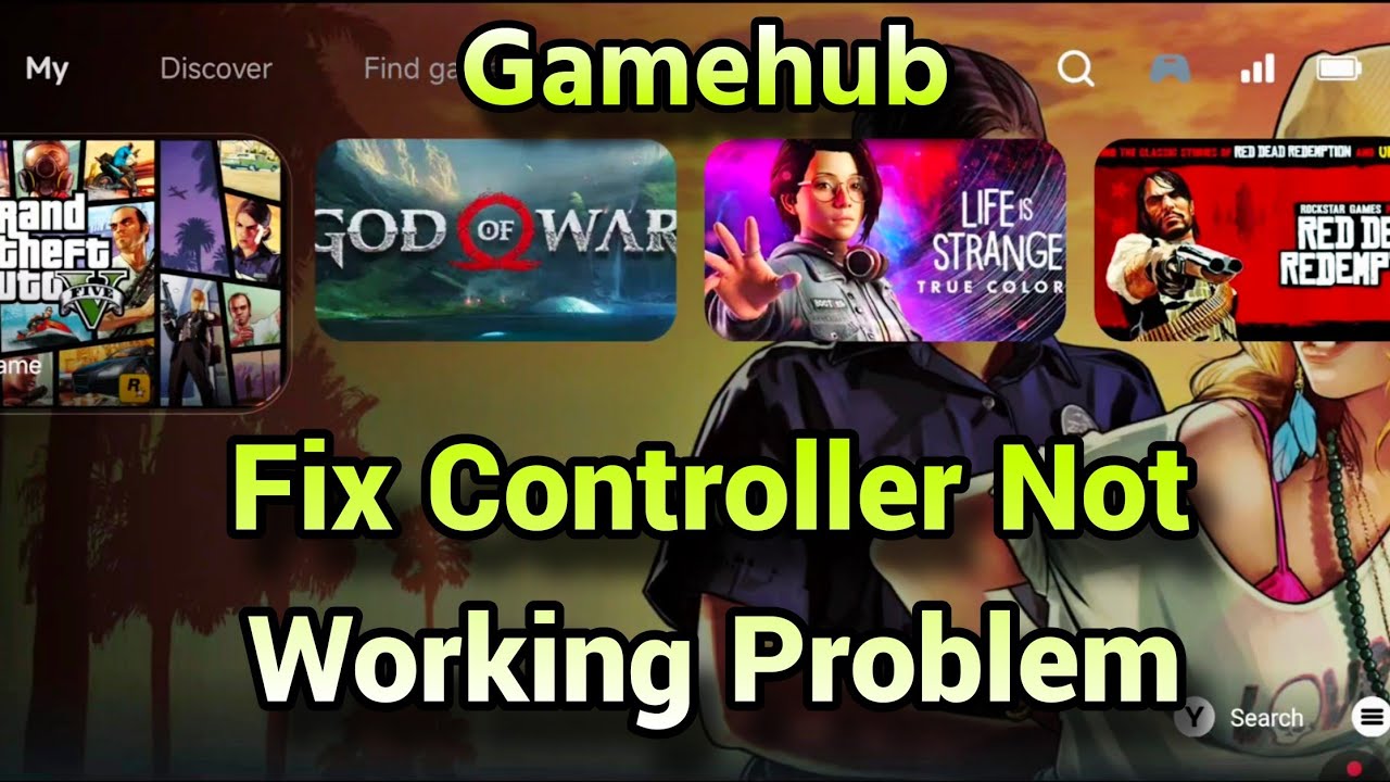 Easily Fix Gamehub Controller Not Working Problem | How To Fix Gamehub Controller