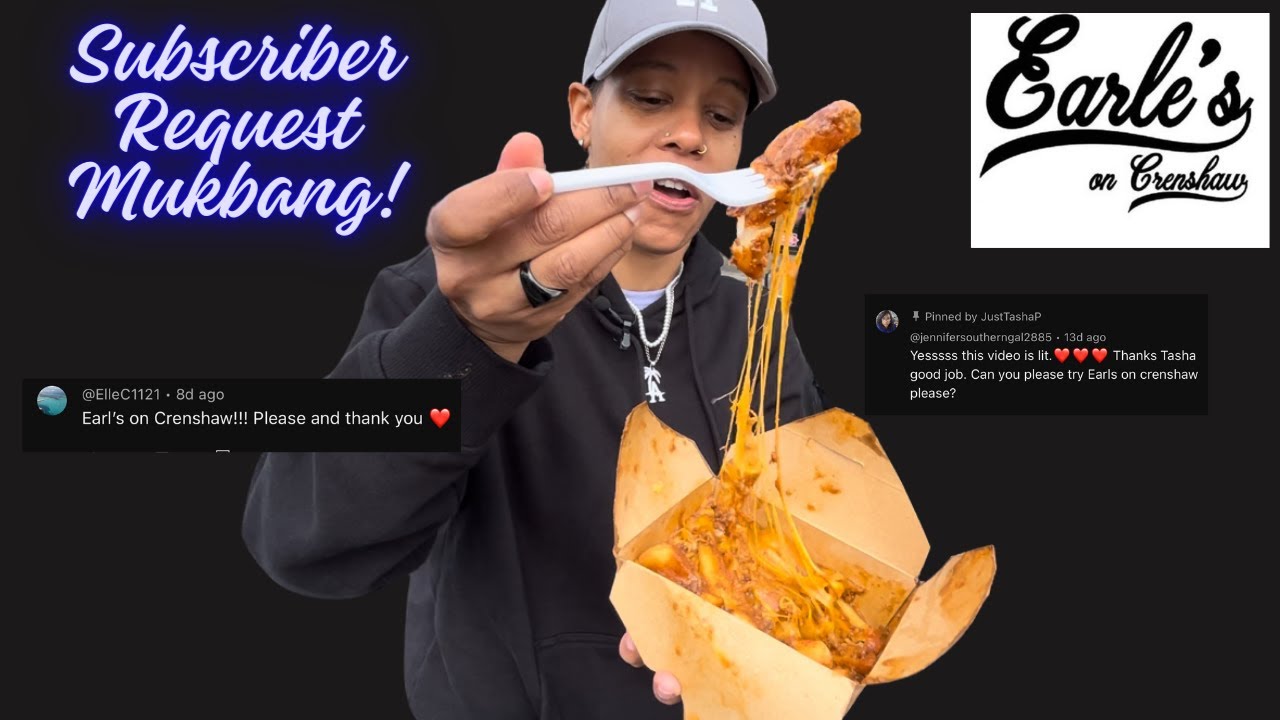 EARLE'S ON CRENSHAW MUKBANG + RAINY DAY VLOG