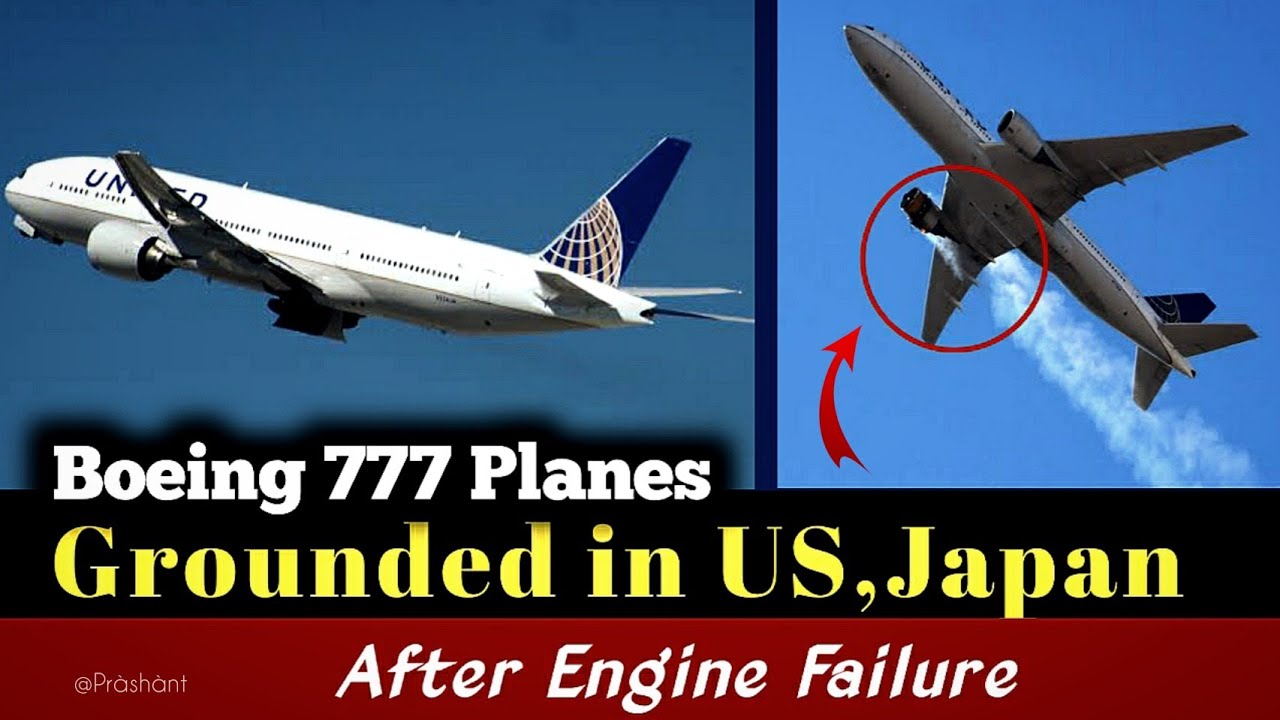 ✅Boeing 777 Planes✈ In US, Japan Grounded After Engine Failure | Flight UA328 Engine Fire At Denver