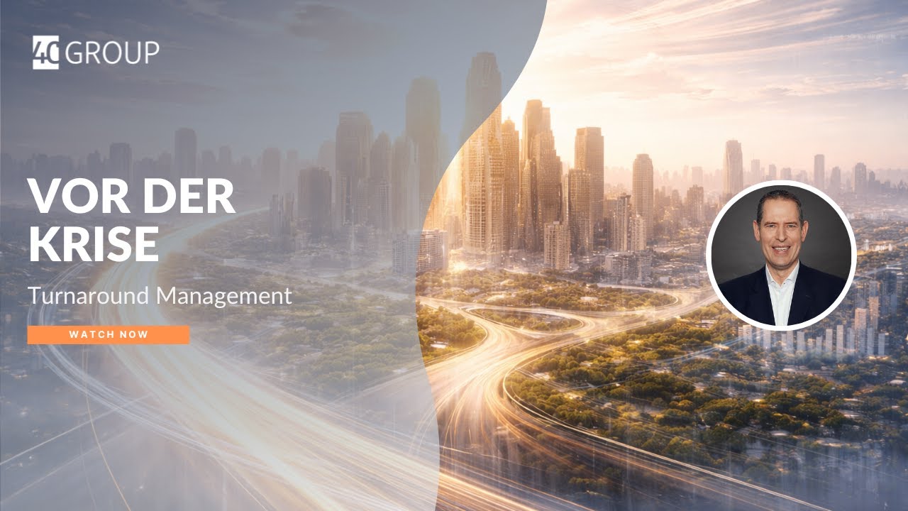 Turnaround ist keine Krise – warum Top-CEOs viel früher handeln | Turnaround Management | 4C GROUP