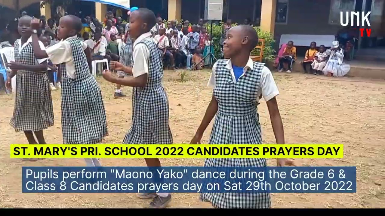 ST  MARY'S PRI SCHOOL CLASS 8 PERFORM MAONO YAKO BY EVALINE ATIENO MUTHOKA