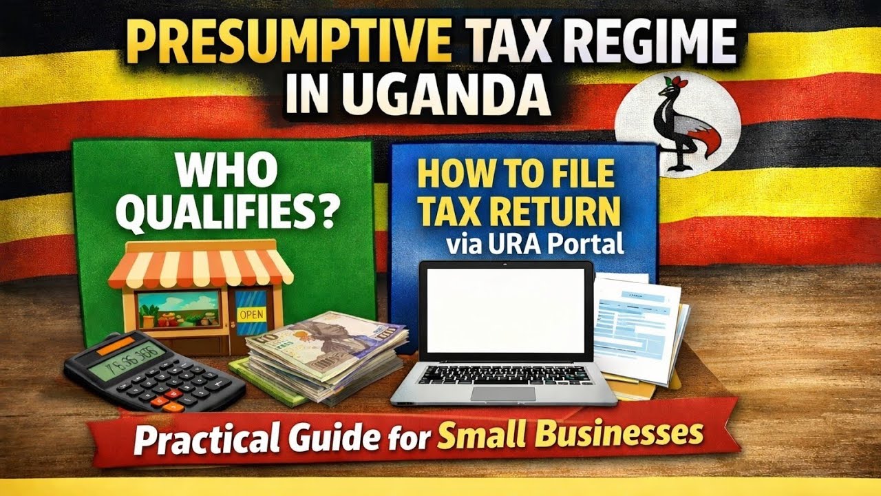 Small Businesses in Uganda: Learn How to FILE RETURN AND PAY PRESUMPTIVE TAX to avoid Penalties.