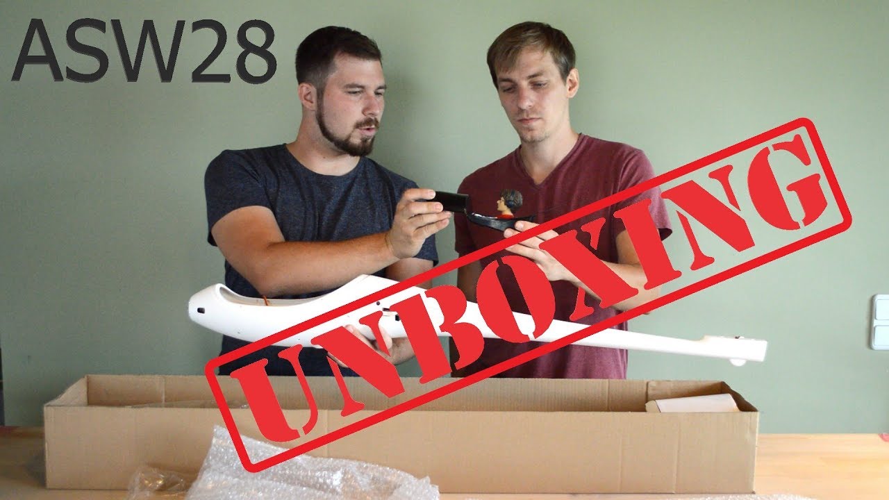 Volantex Asw28 Unboxing