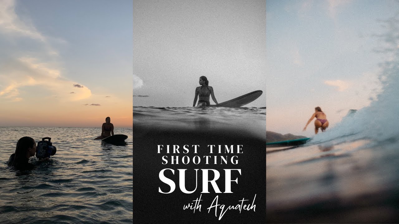 First Time Shooting Surf with Aquatech Water Housing #Aquatech