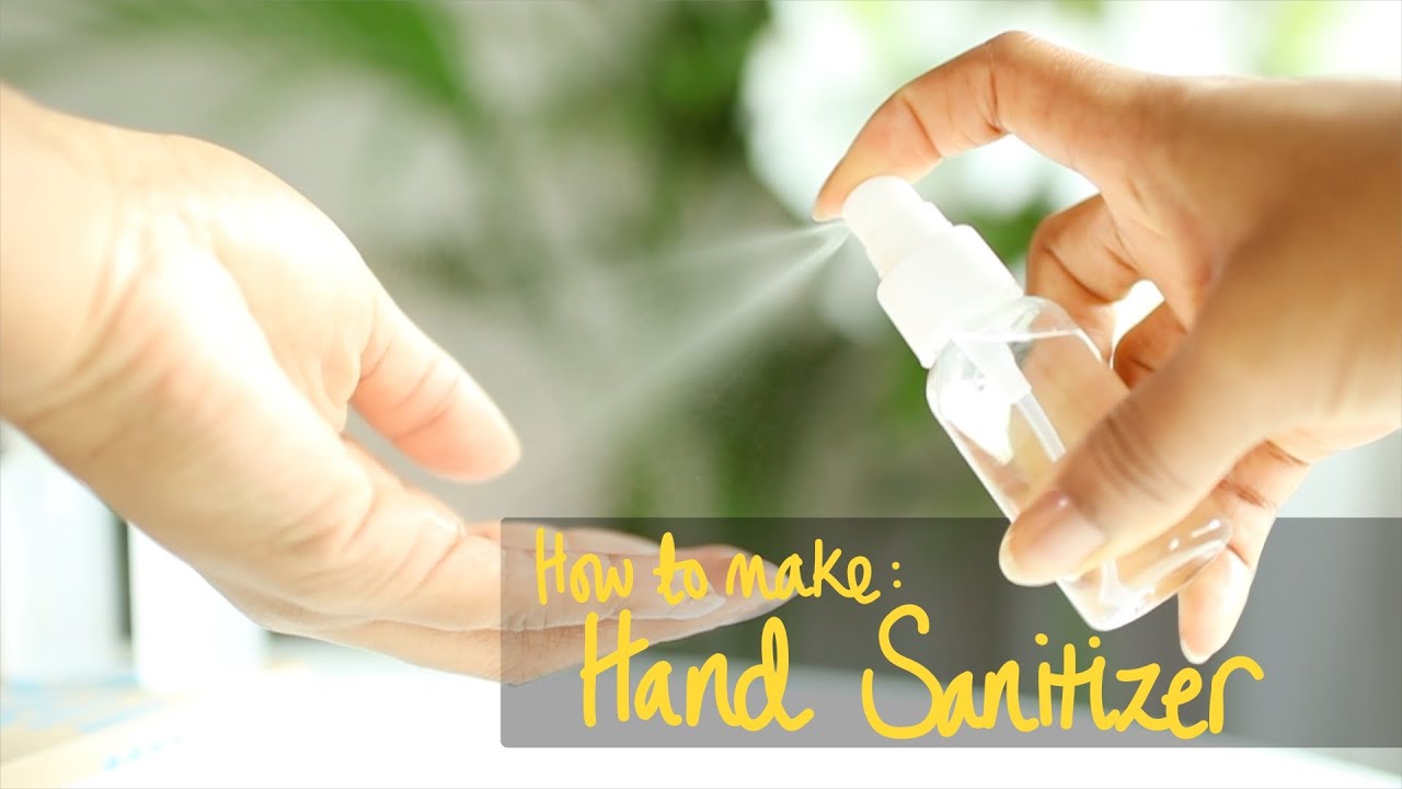 HOW TO MAKE HAND SANITIZER | World Health Organizations & NATURAL Recipe