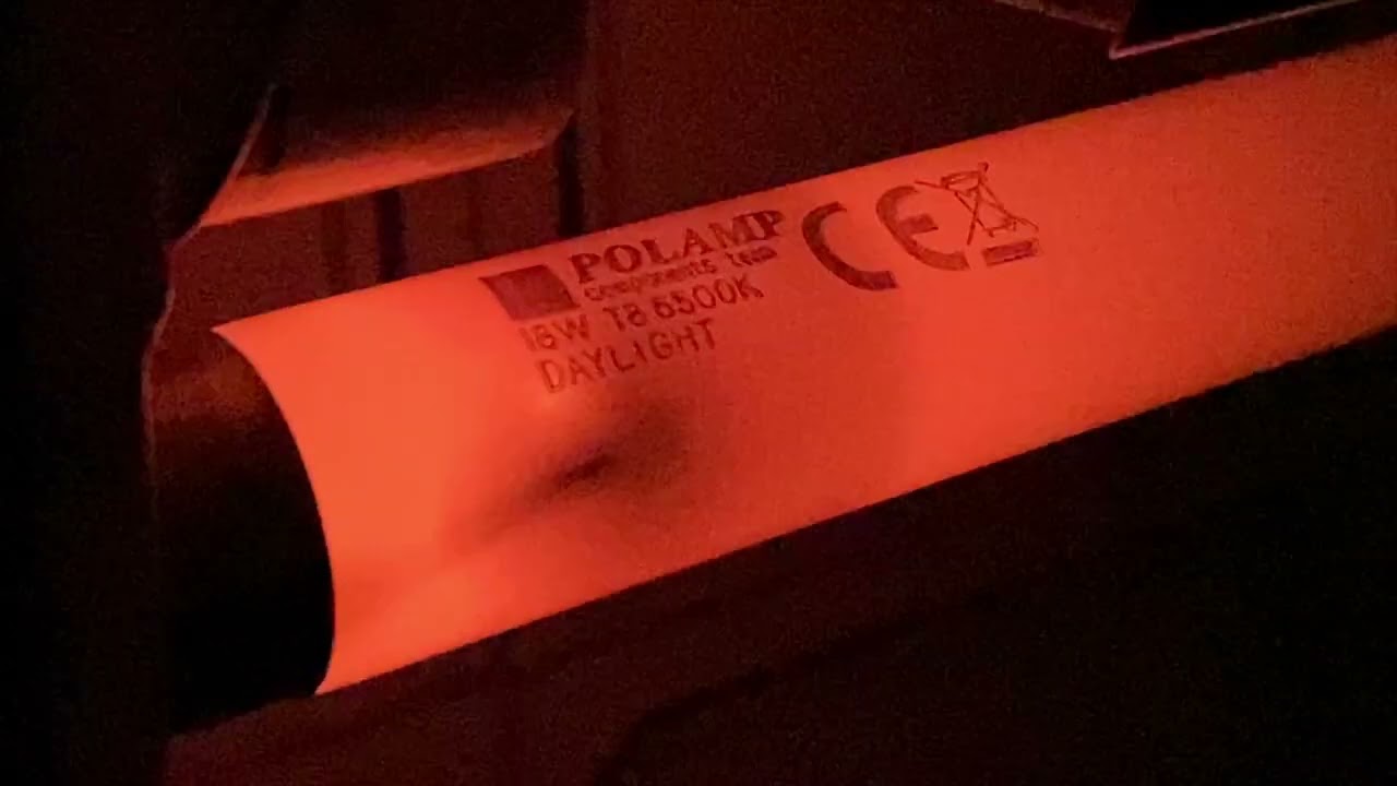 EOL– Wyeksploatowane świetlówka Polamp 18w