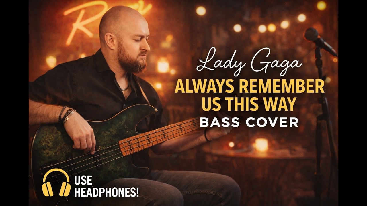 Lady Gaga - Always Remember Us This Way - Bass cover