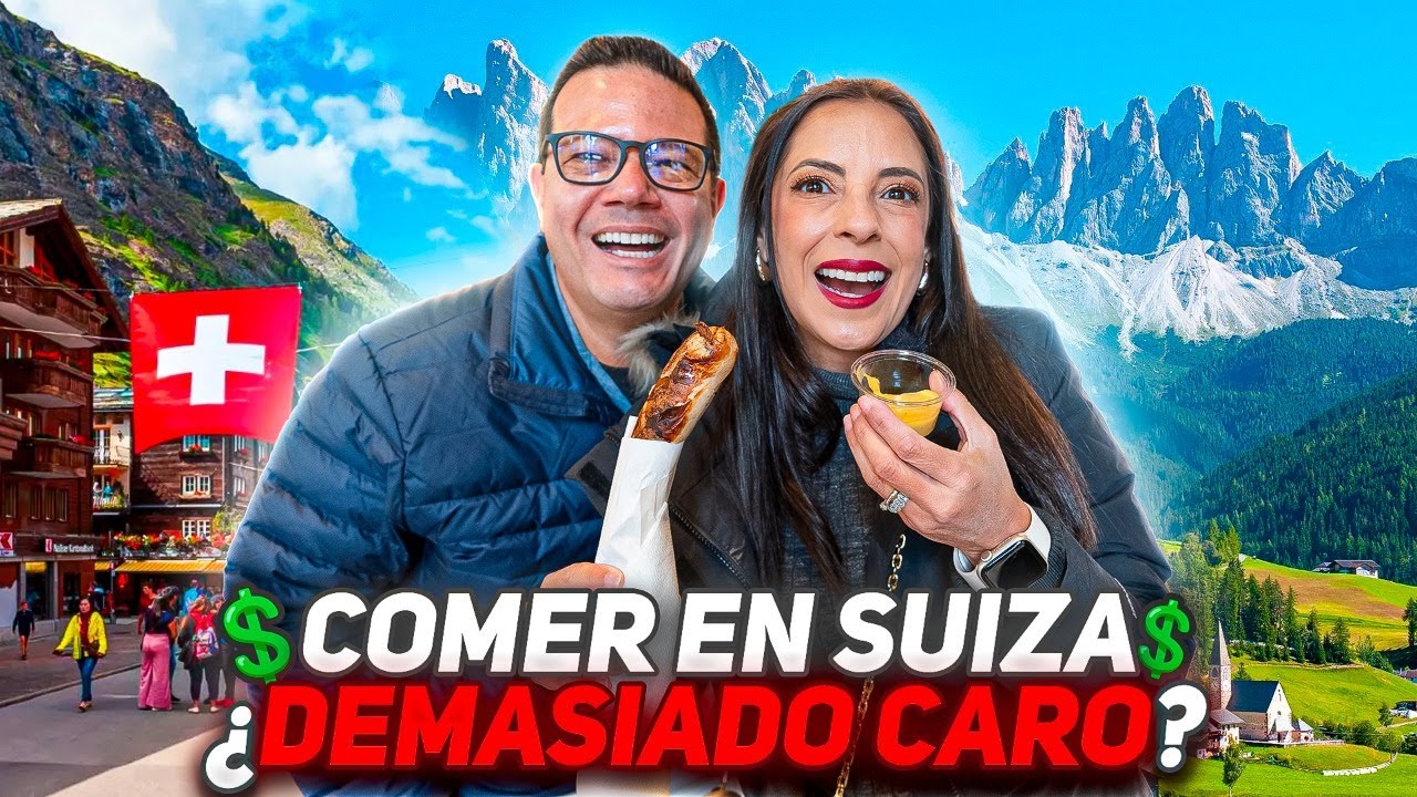 ¿Cuánto cuesta COMER en Suiza? (Nos quedamos en shock) $$$