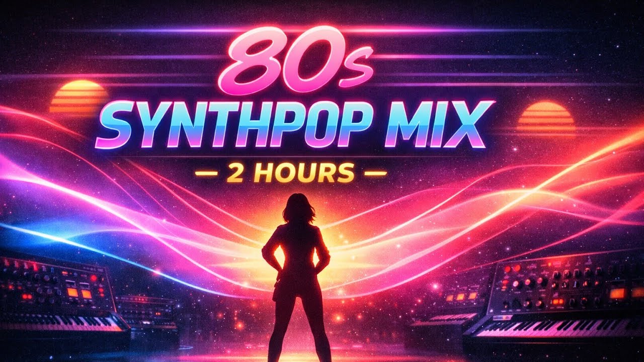 80s Synthpop Mix | 2 Hours of Retro New Wave & Classic Synth Vibes | Musiklectik 