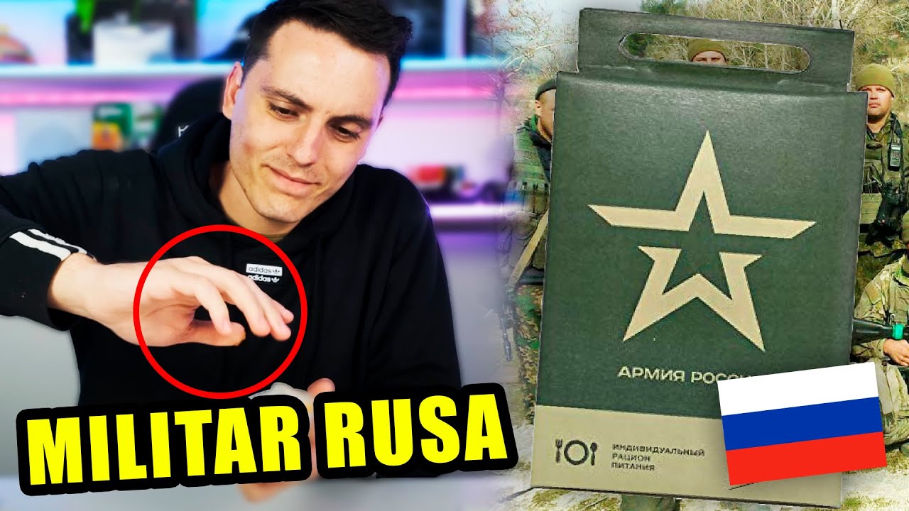 PRUEBO COMIDA MILITAR RUSA QUE TARDO 6 MESES EN LLEGAR - COMIDA RARA