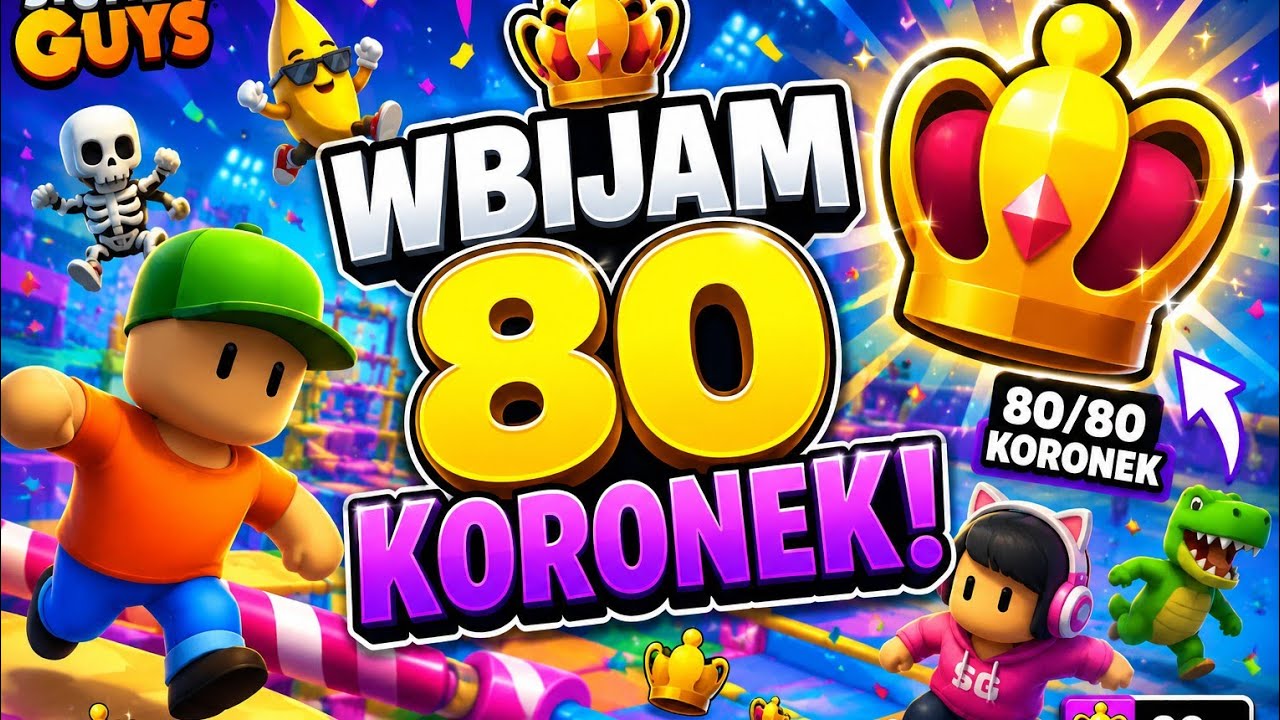 Robię 80koronek w stuble guys