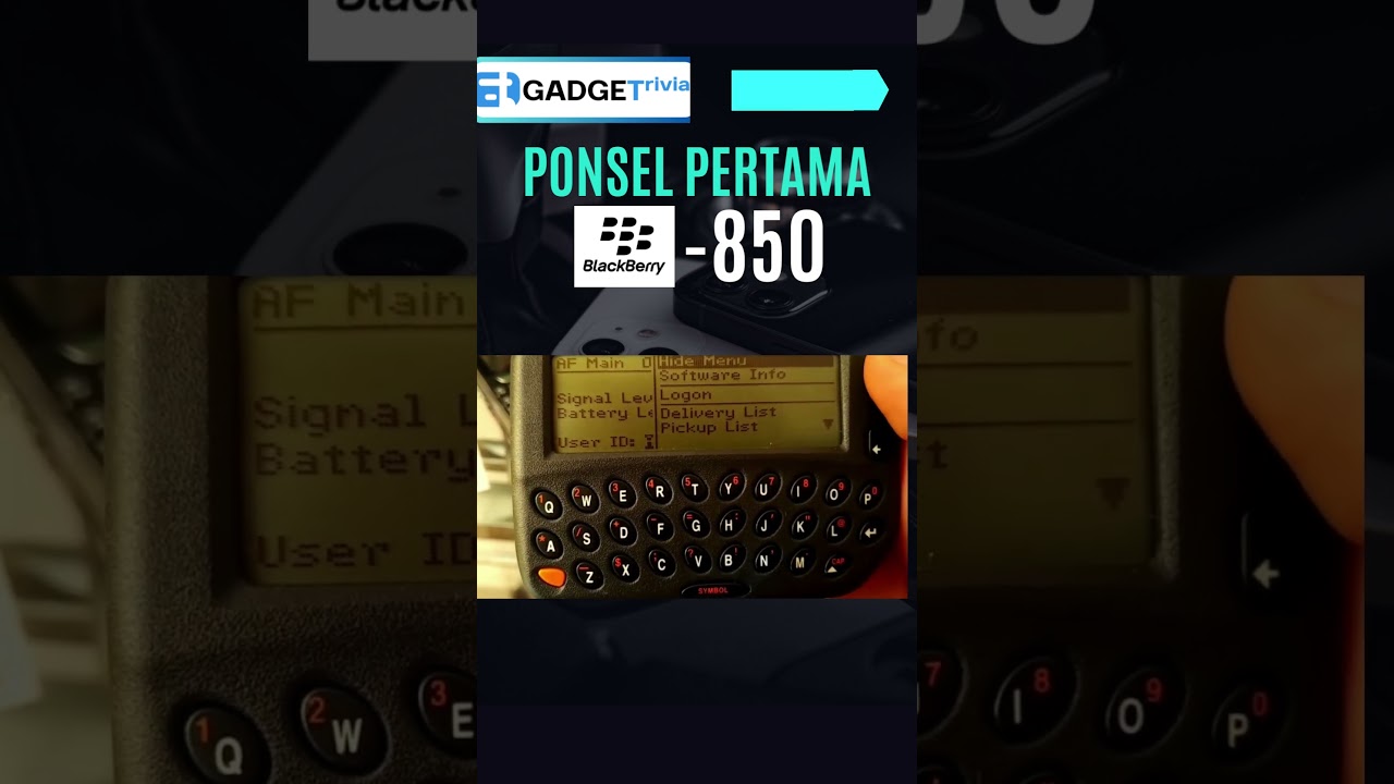 Inilah Ponsel Pertama Yang Lahir Dari Brand BlackBerry - short 124