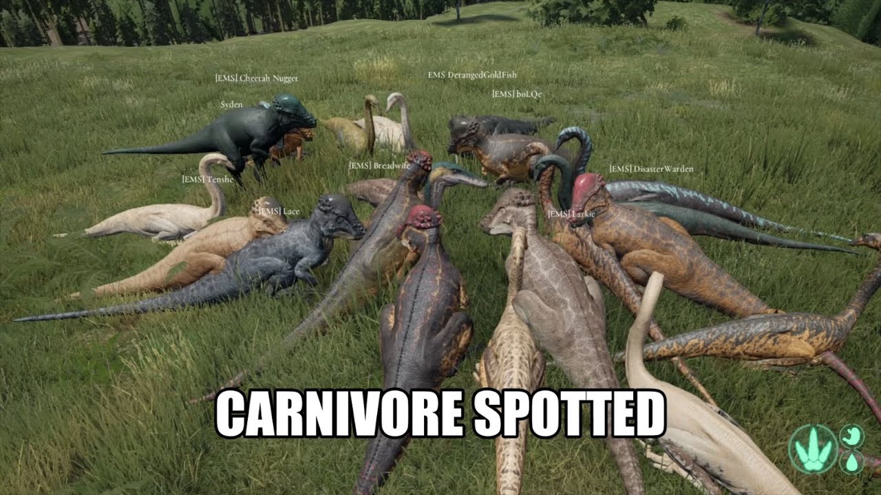 The Isle - Pachy/Gallimimus Army