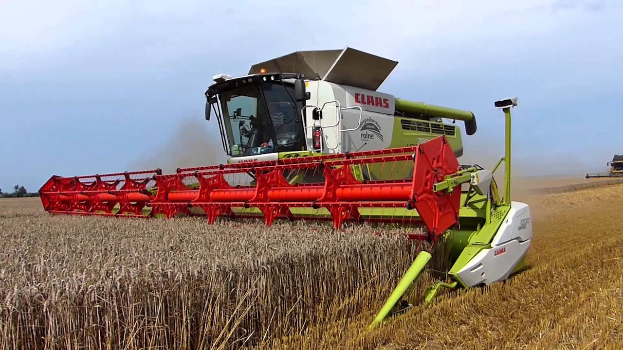 Konwój 7 kombajnów | 5 traktorów | Sound of Harvest 2014 | 7 combines harvesters convoy