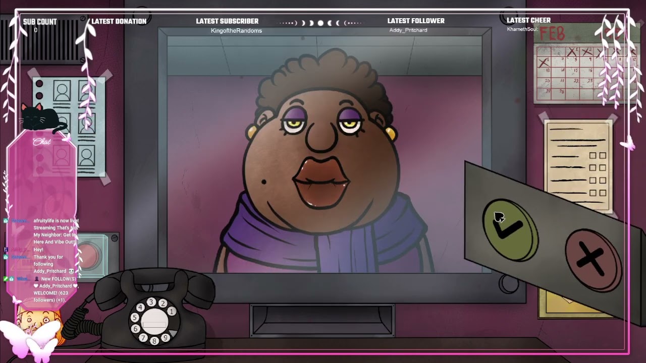 Twitch Livestream l That's Not My Neighbor l afruitylife 