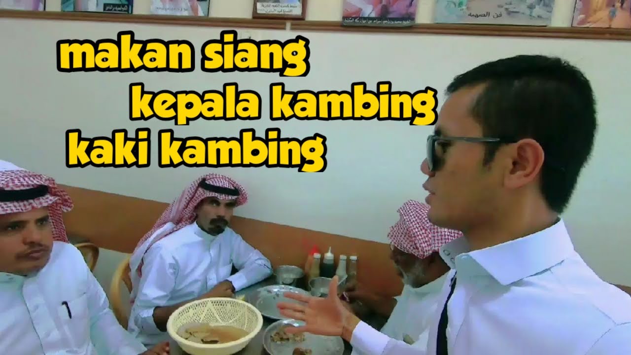RESTORAN KEPALA KAMBING KESUKAANYA ORANG ARAB || مطعم الرواس بالطائف زحمة يوميا