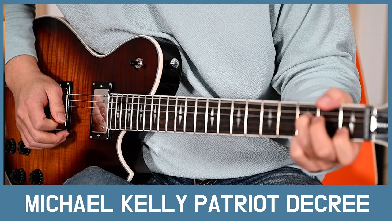 [투데이스기어] Michael Kelly 일렉기타 Patriot Decree  (프리버드/레스폴/마이클켈리/Todaysgear/FREEBUD)