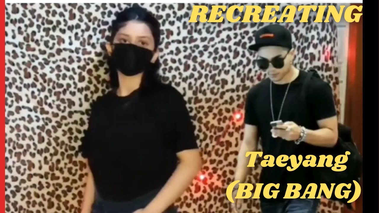 TAEYANG (Big Bang) Recreating AIRPORT Look