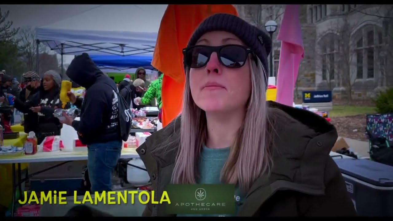 20th Ann Arbor Monroe Street Fair Hash Bash Festival Movie