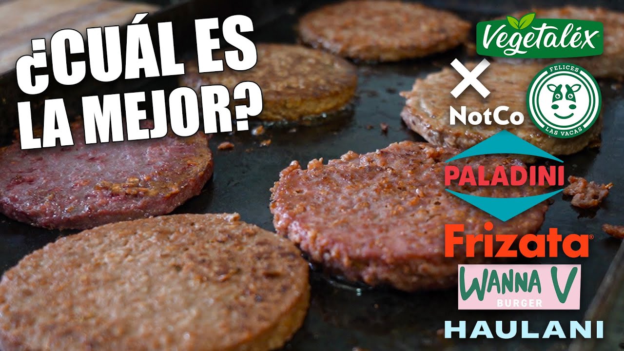 PROBANDO TODAS LAS HAMBURGUESAS VEGANAS (SEPT '22)