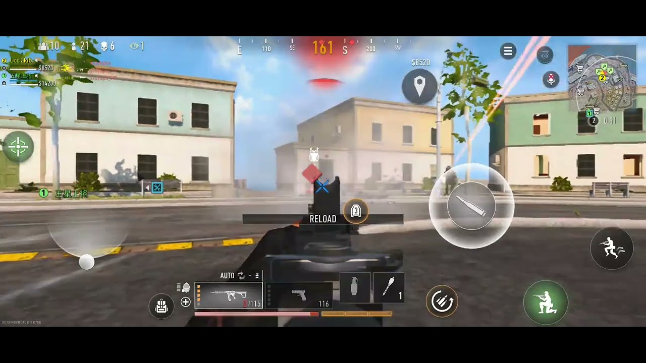 Main warzone mobile di rebirth island 