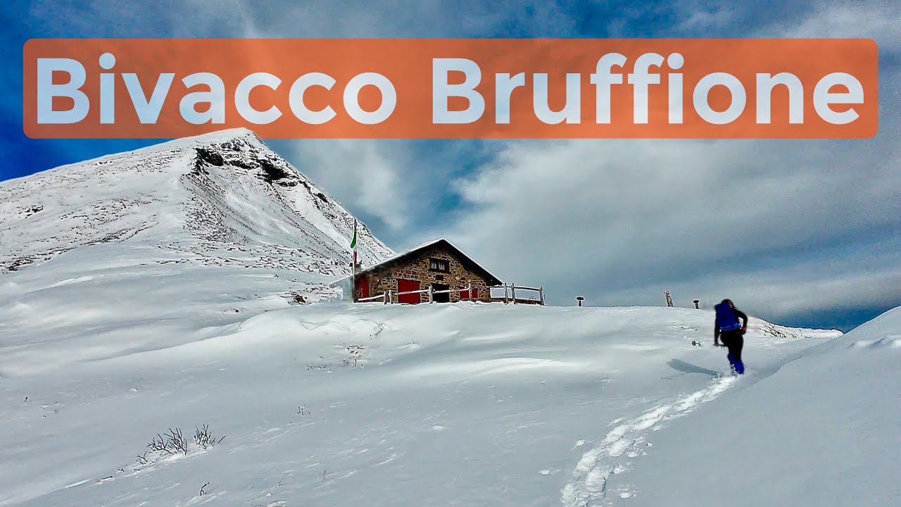 BIVACCO BRUFFIONE: camminando dentro il primo grande bianco