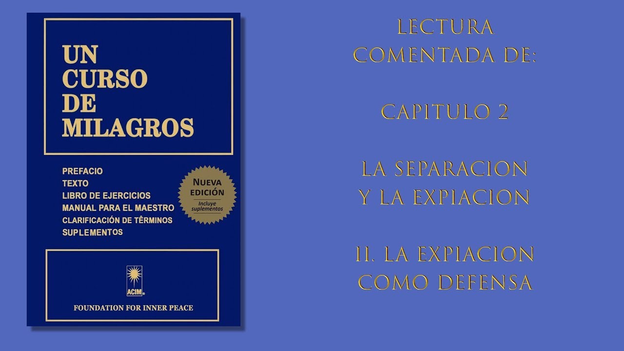 Cap&iacute;tulo 2 - II La expiaci&oacute;n como defensa