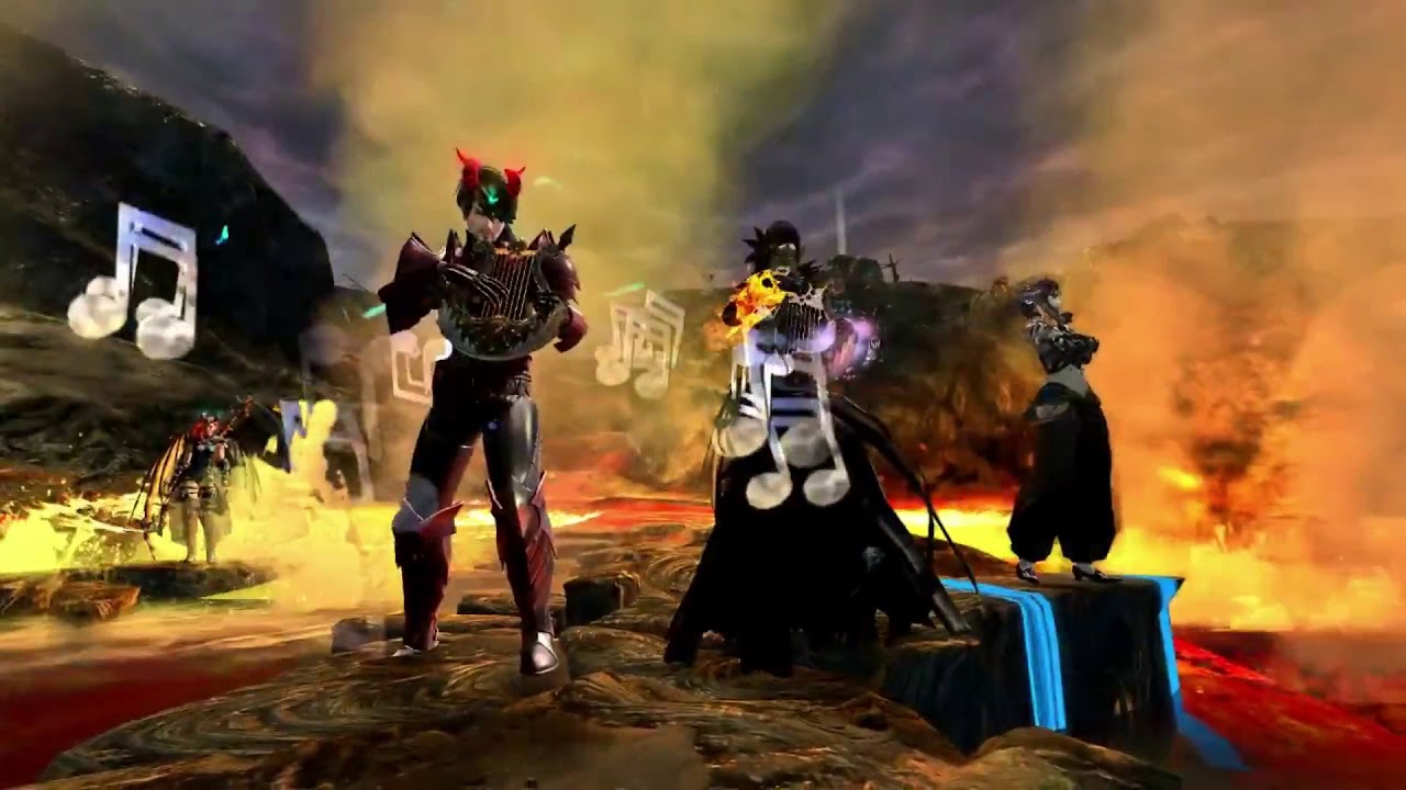 DragonForce - Through the Fire And Flames (Musician's Guild of Tyria)