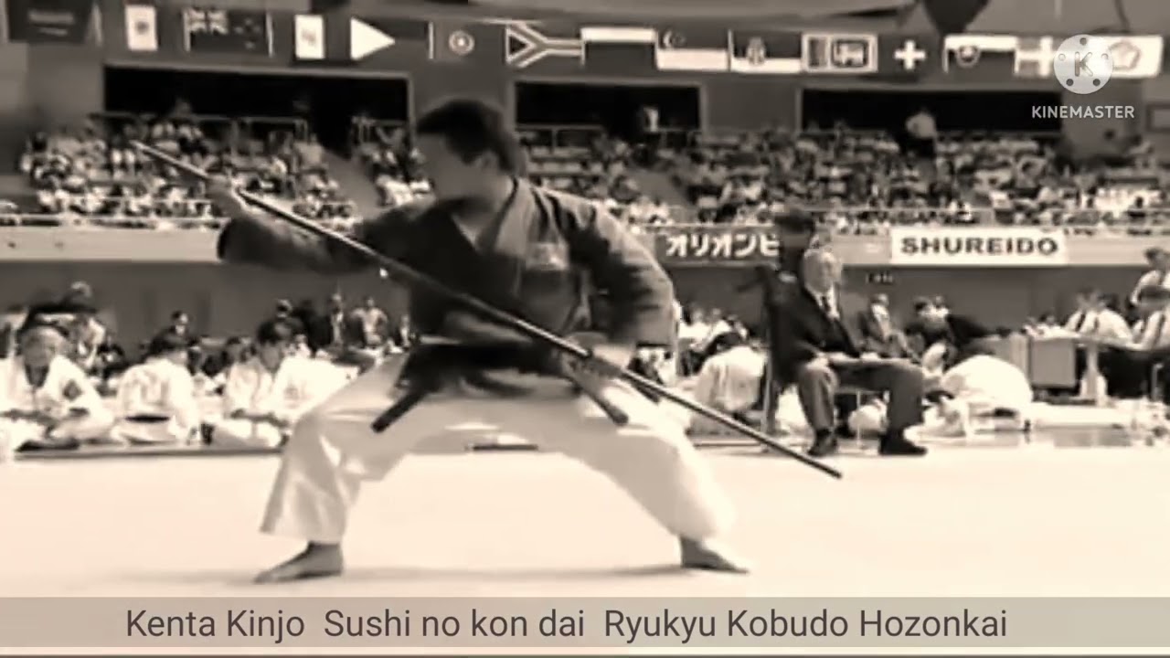 Sushi no kon dai.Kenta Kinjo.Ryukyu Kobudo Hozonkai.