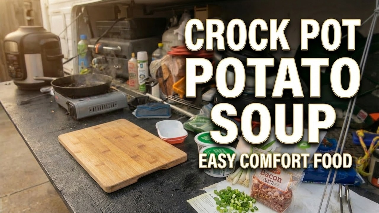 Homemade Potato Soup In a Crock Pot | You Need This