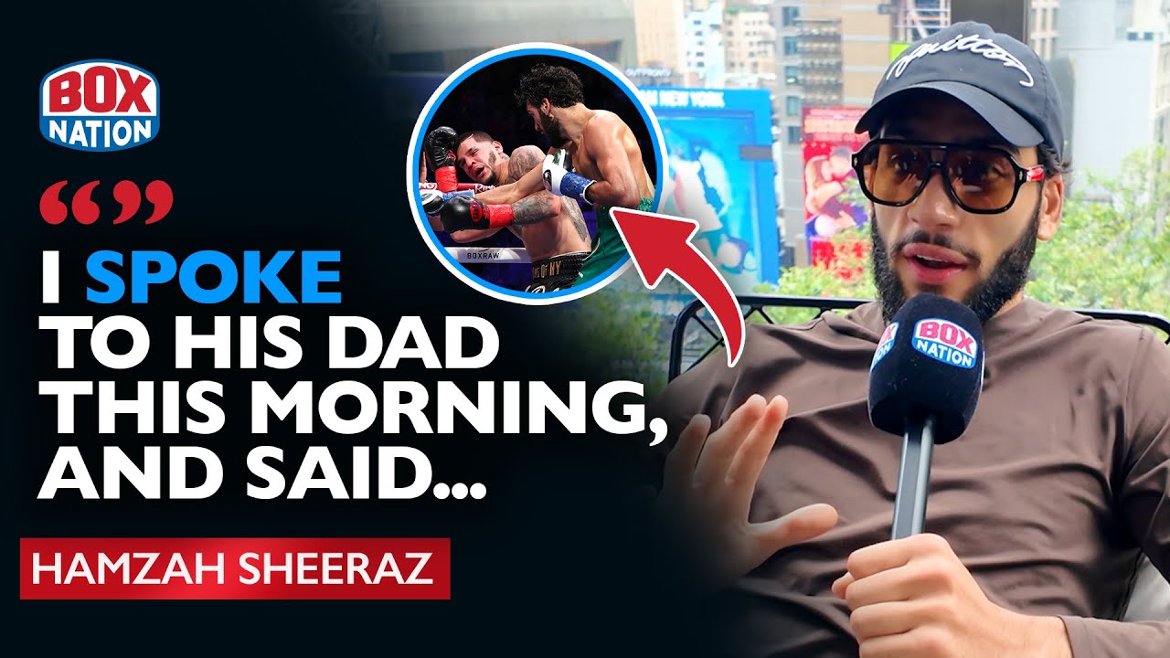 Hamzah Sheeraz Reveals Text Messages With Edgar Berlanga After Brutal KO Win