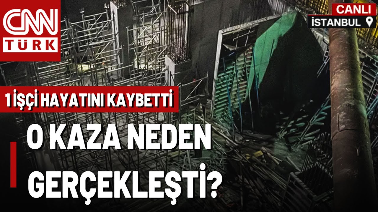 1 İşçiyi Ölüme Götüren O Kaza! Beyoğlu'nda Metro İskelesi Neden Çöktü?