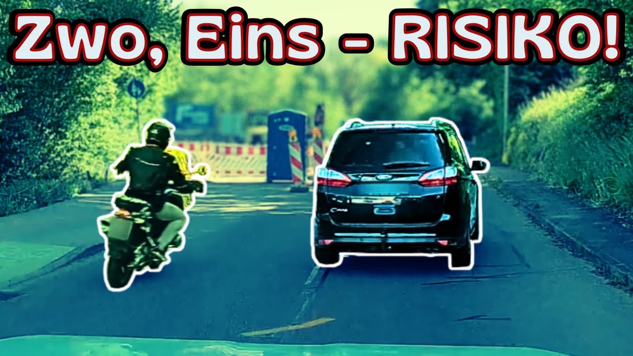 Zweifelhafte Zweirad-Aktionen & Park-Chaoten | #Dashcam Highlights Deutschland | #030